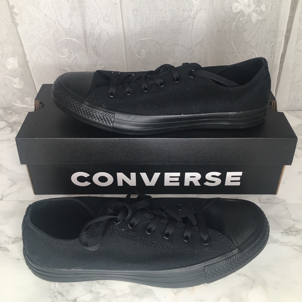 New Black Converse Sneakers